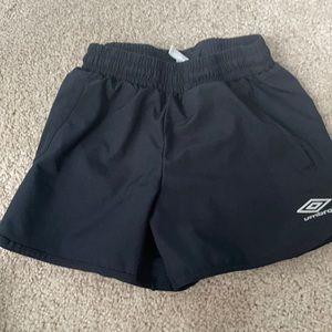 Girls 7-8 Umbro shorts & small girls Nike shorts